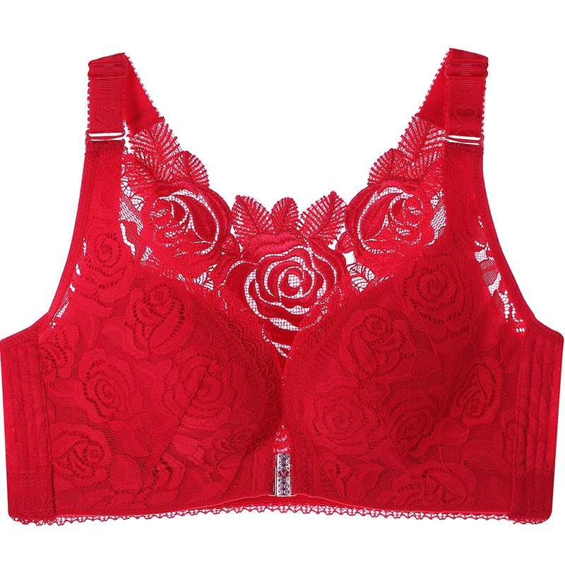 Rose Rosetta™️ Pohodlná push-up podprsenka s předním zapínáním