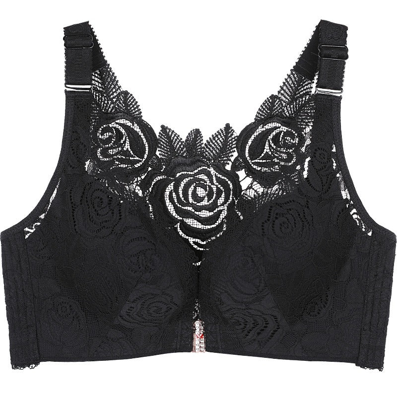 Rose Rosetta™️ Pohodlná push-up podprsenka s předním zapínáním
