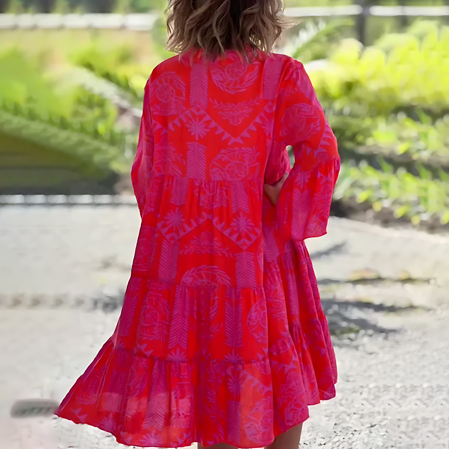 Rosetta™️ Boho Ležérní Šaty