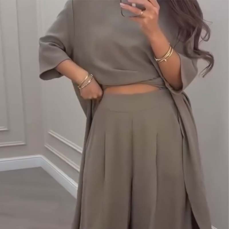 Saba Donis™ Nepravidelný top a široký outfit