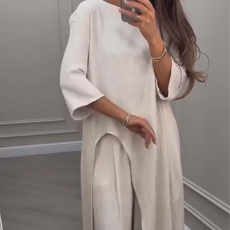 Saba Donis™ Nepravidelný top a široký outfit