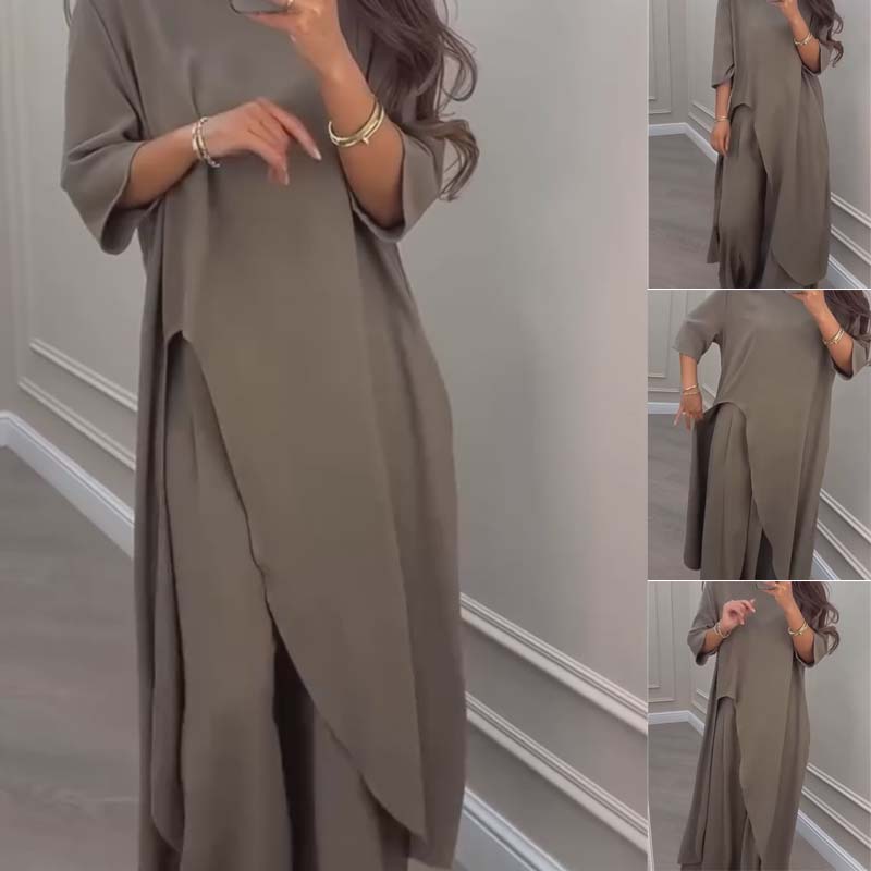 Saba Donis™ Nepravidelný top a široký outfit