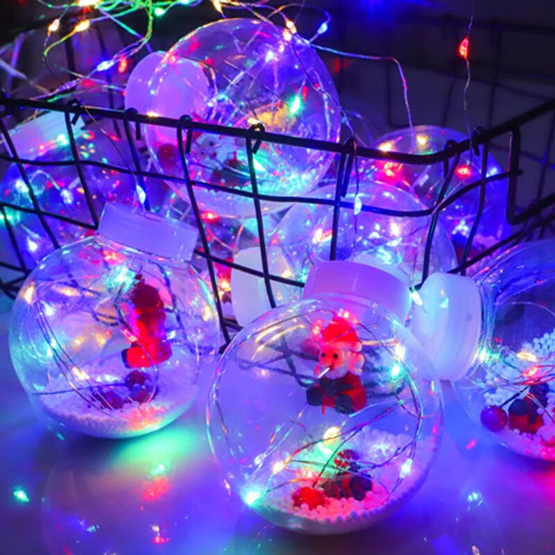 SantaLights™ Svíticí vánoční baňky