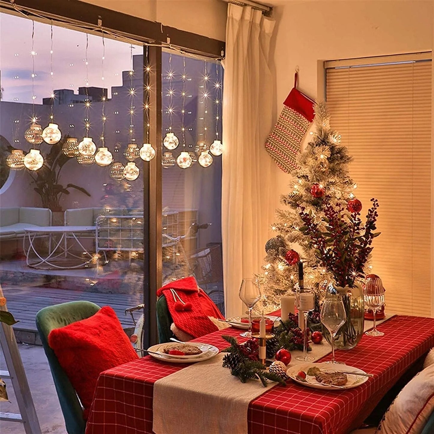 SantaLights™ Svíticí vánoční baňky