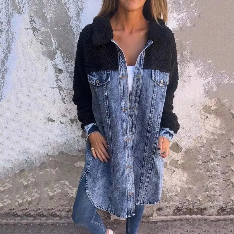 Sara De Grande™ Džínová módní bunda