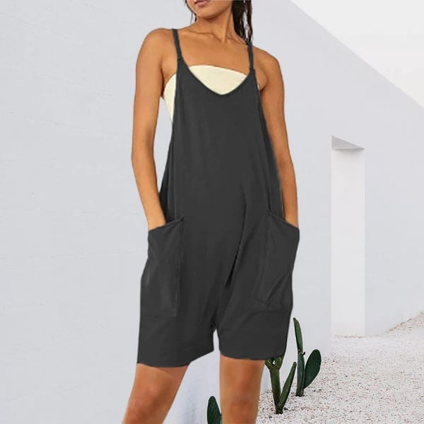 Scarlett™ Romper bez rukávů s kapsami