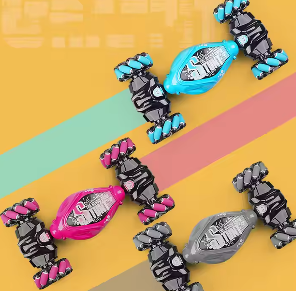 GestoRacer 2.0+™ RC kaskadérské auto s detekcí gest se světlem a hudbou | Zábava na. hodiny!