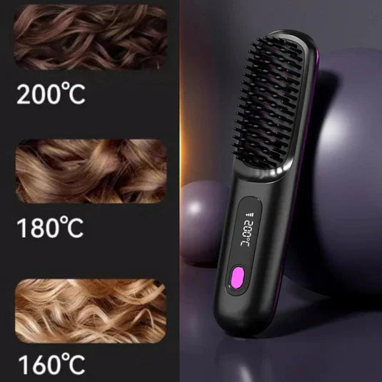 SilkWave™ Přenosný hřeben na narovnání vlasů