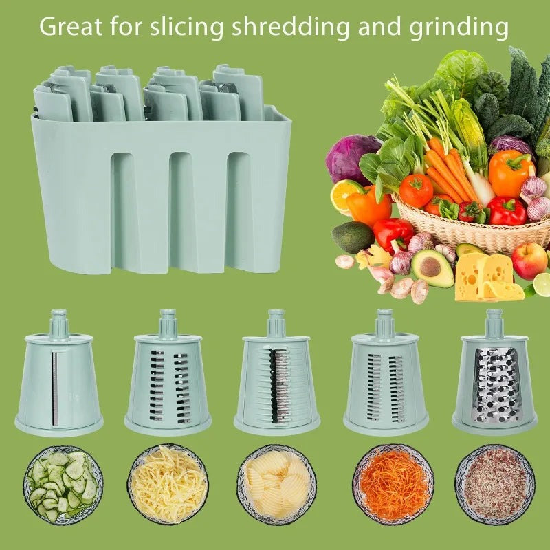 SimpleSlice™ Kuchyňský stroj na krájení, drcení, mletí