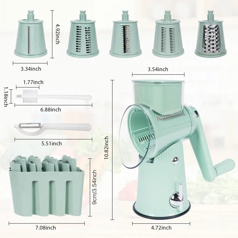 SimpleSlice™ Kuchyňský stroj na krájení, drcení, mletí