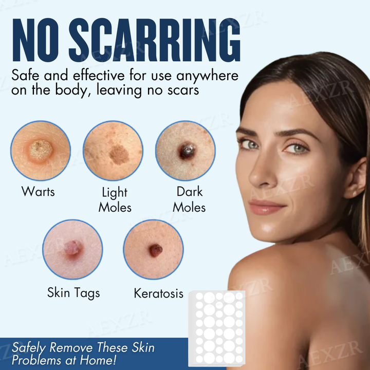 SkinFix™ Náplasti na odstraňování kožních skvrn a znamének