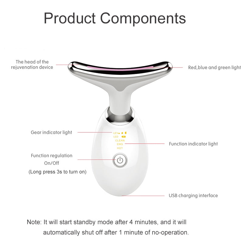 SkinGlow+ Pro™ Mikromasážní přístroj pro Facelift