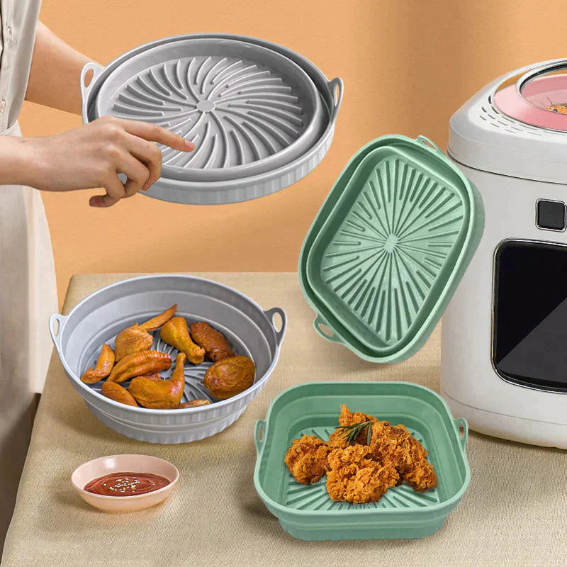 Slide&Fry™️ Skládací silikonová forma pro AirFryer