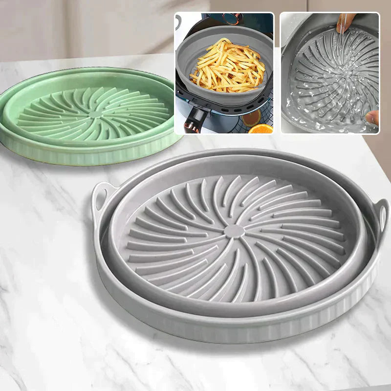 Slide&Fry™️ Skládací silikonová forma pro AirFryer