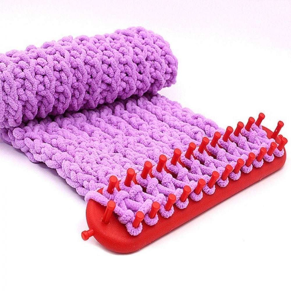 SnugWool™ DIY pletací tkalcovský stav plastové tkaní