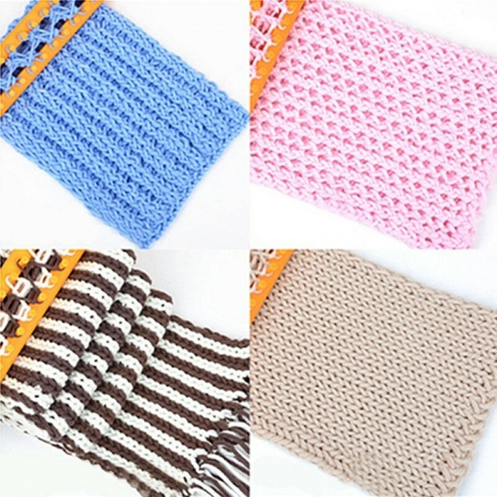 SnugWool™ DIY pletací tkalcovský stav plastové tkaní