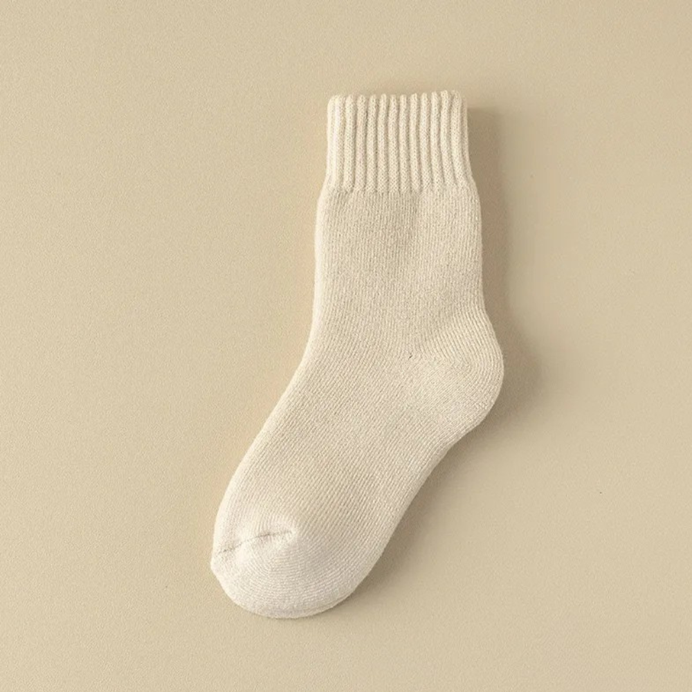 SnuggleStep™ Měkké fleecové ponožky pro hluboké zahřátí