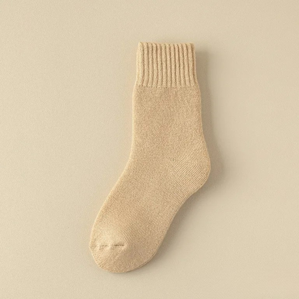SnuggleStep™ Měkké fleecové ponožky pro hluboké zahřátí