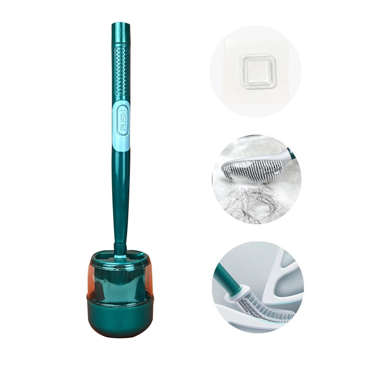 Soapy Brush™ Toaletní kartáč s dávkovačem mýdla
