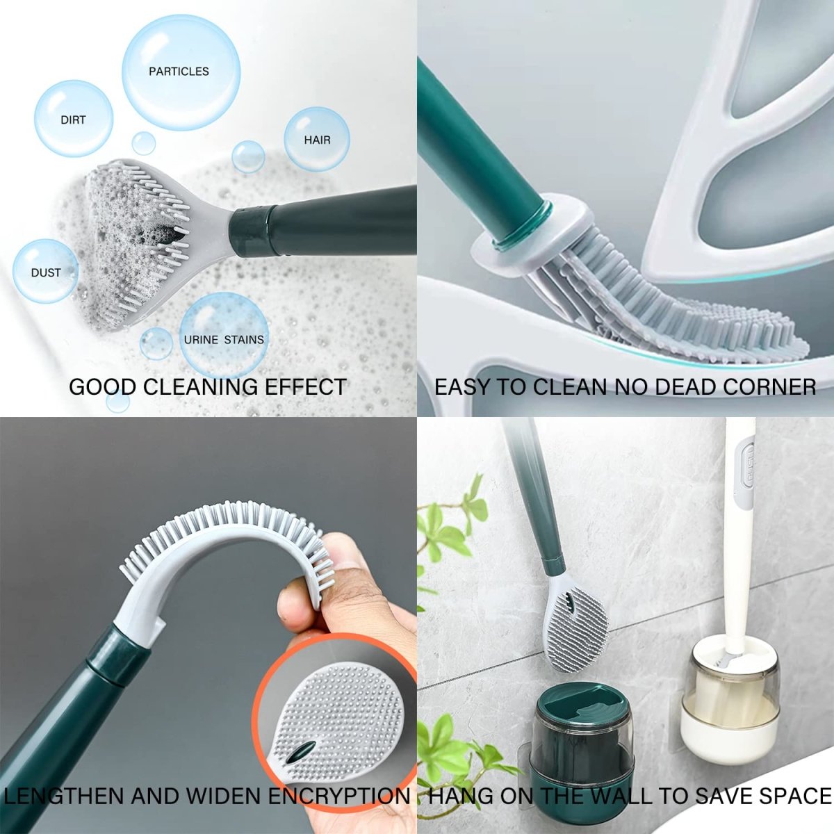 Soapy Brush™ Toaletní kartáč s dávkovačem mýdla