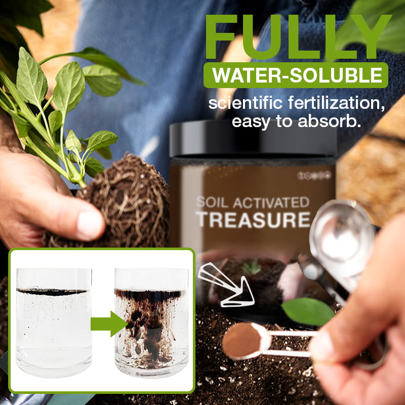 Soil Treasure™️ Komplexní regulace růstu a vývoje rostlin!