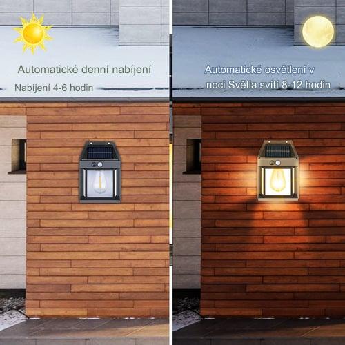 Solar Seren™ Venkovní solární nástěnné svítidlo