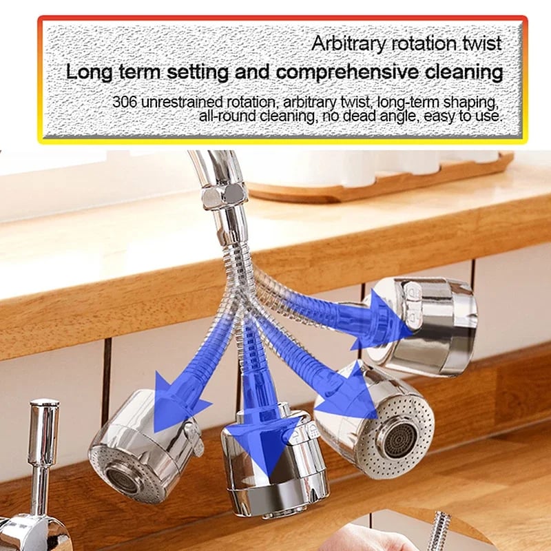 SpinFlow™ 360° otočný nastavitelný perlátor kuchyňské baterie