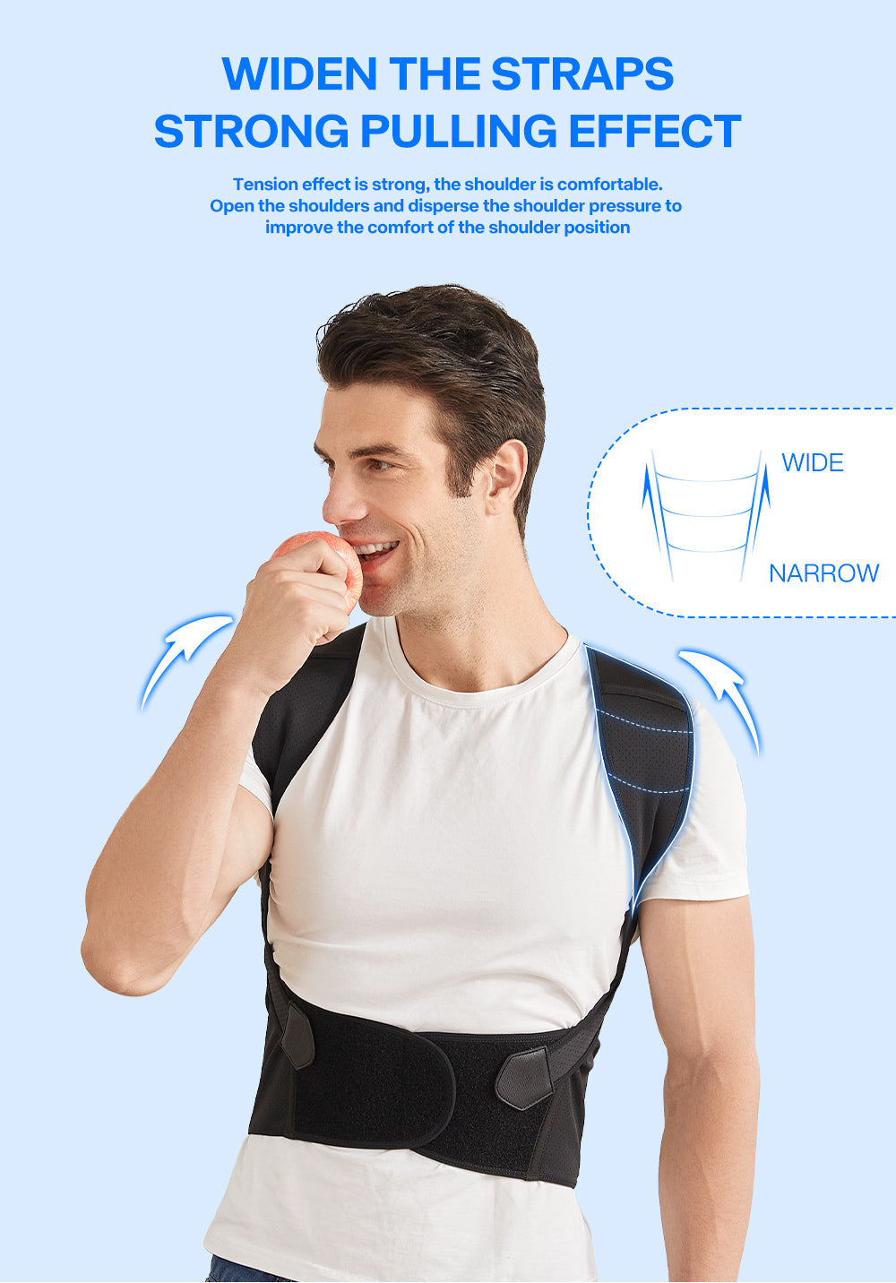 SpineFlex™ Nastavitelný pás pro korekci držení těla