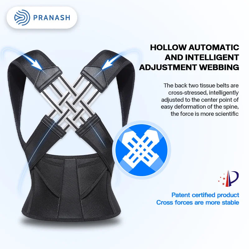SpineFlex™ Nastavitelný pás pro korekci držení těla