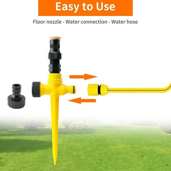 SprayBuddy™ Automatický rotační zahradní postřikovač | 1+1 ZDARMA