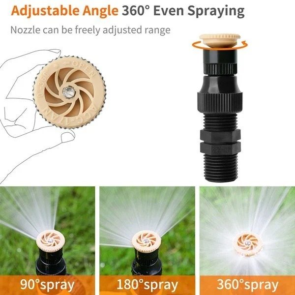 SprayBuddy™ Automatický rotační zahradní postřikovač | 1+1 ZDARMA