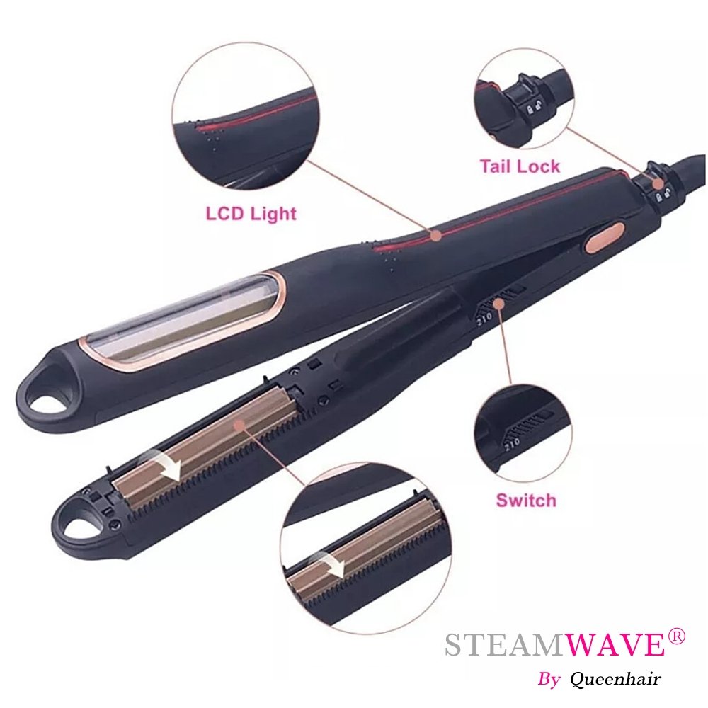 SteamWave™️ Profesionální žehlička na vlasy