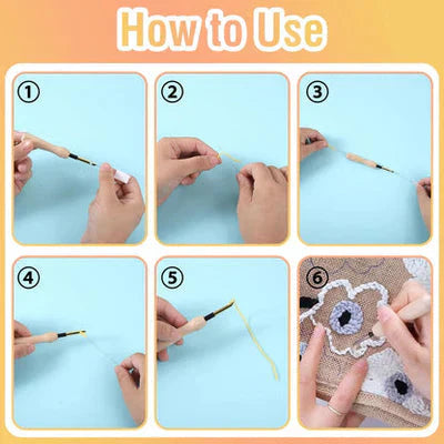 Stichy+™ Sada děrovacích jehel | Precizní děrování bez námahy – pro dokonalé vzory!