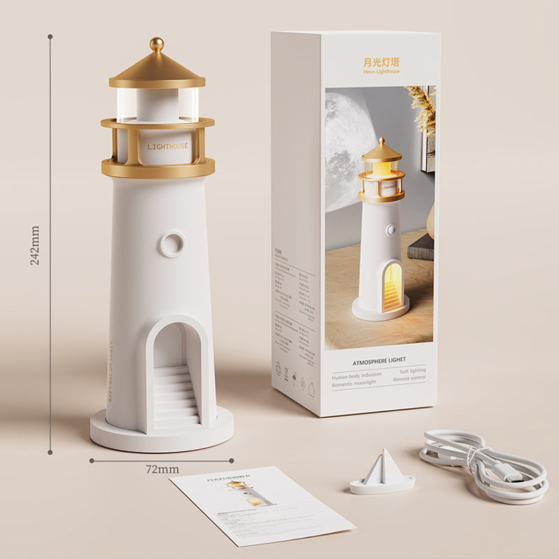 Lumenix™ Projekční lampa bluetooth s měsíčním majákem