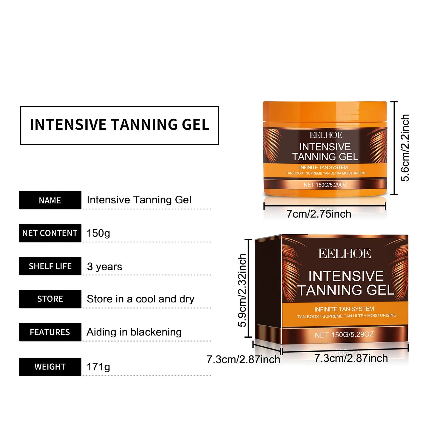 SunRoot™ Intenzivní opalovací gel