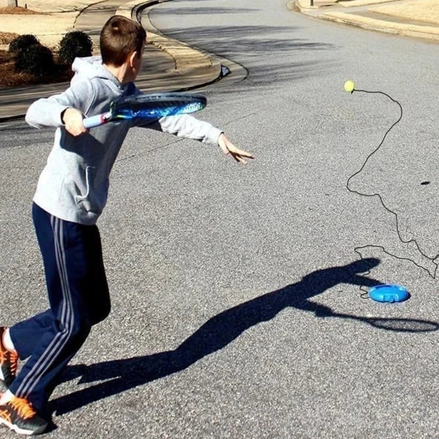 TennisPro™ Sada tenisového tréninkového vybavení s odrazovým míčkem