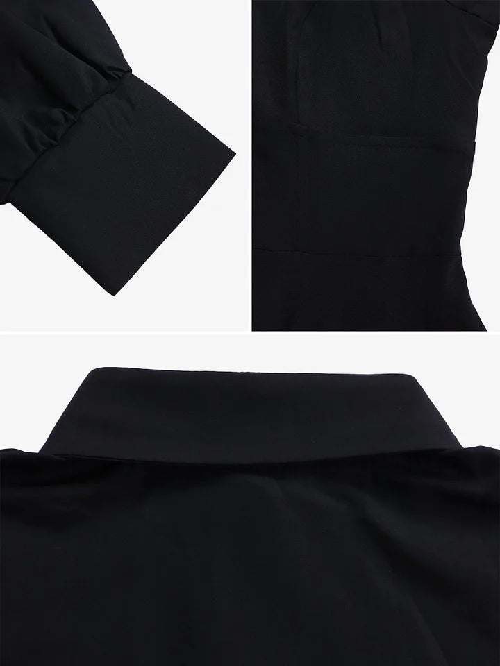 Tullia Cavallo™ Elegantní áčkové midi šaty