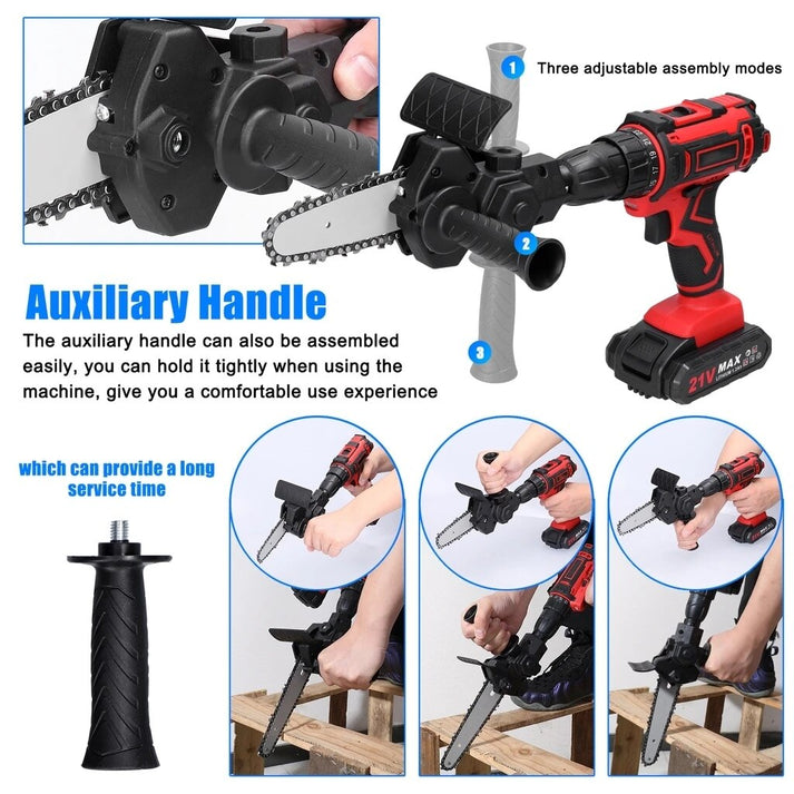UltraDrill™ Adaptér vrtačky pro elektrickou řetězovou pilu