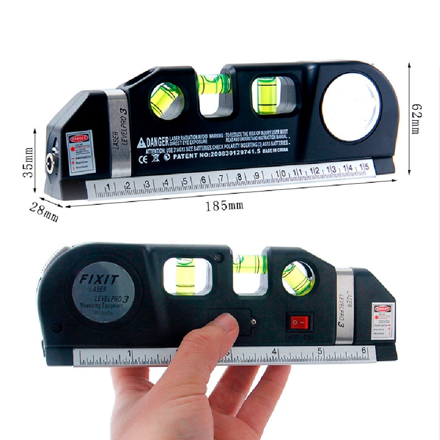 Versatile™️ Multifunkční laserová vodováha