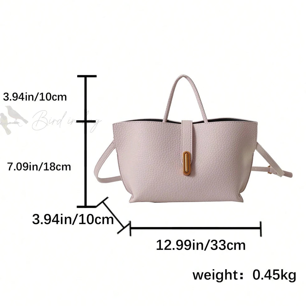 Vilma Politi™ Dámská elegantní jednobarevná kabelka