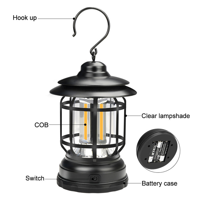 Vintage Lumina™ Přenosná retro chytrá lampa