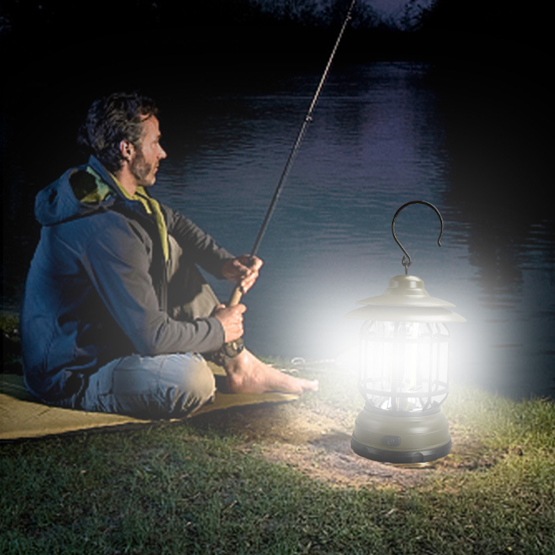 Vintage Lumina™ Přenosná retro chytrá lampa