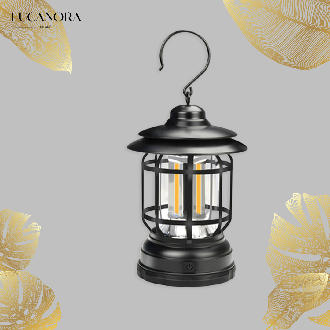 Vintage Lumina™ Přenosná retro chytrá lampa