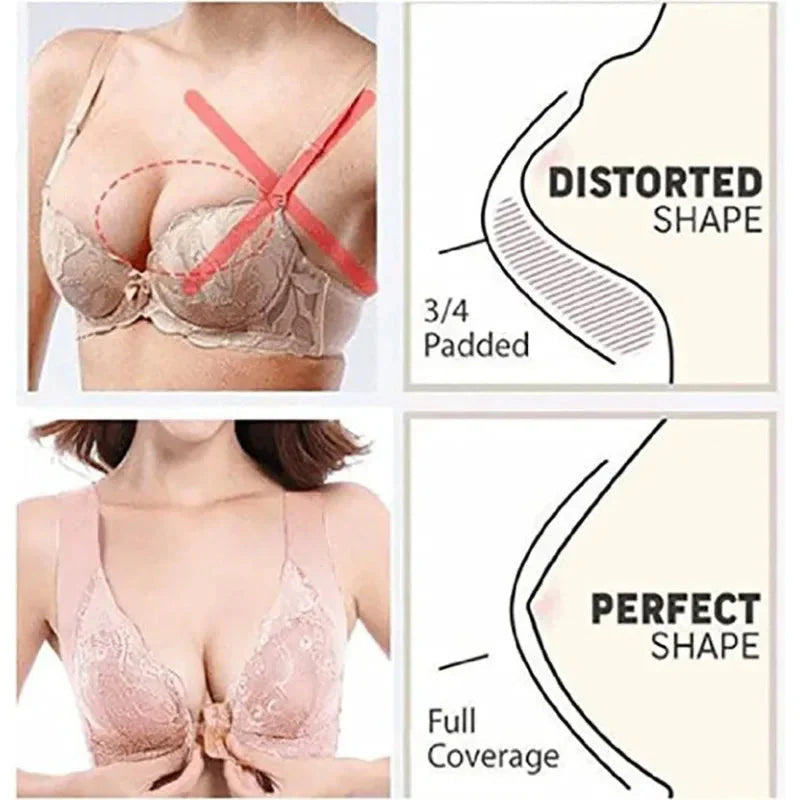 Vivid Push™ 5D push-up podprsenka s předním zapínáním
