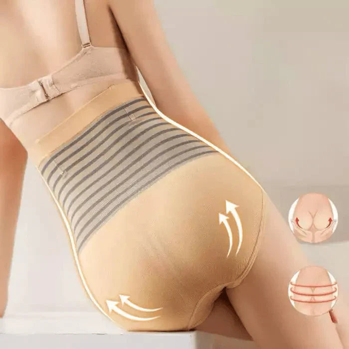 Waistline Pro™️ Ploché břišní kalhotky s vysokým pasem