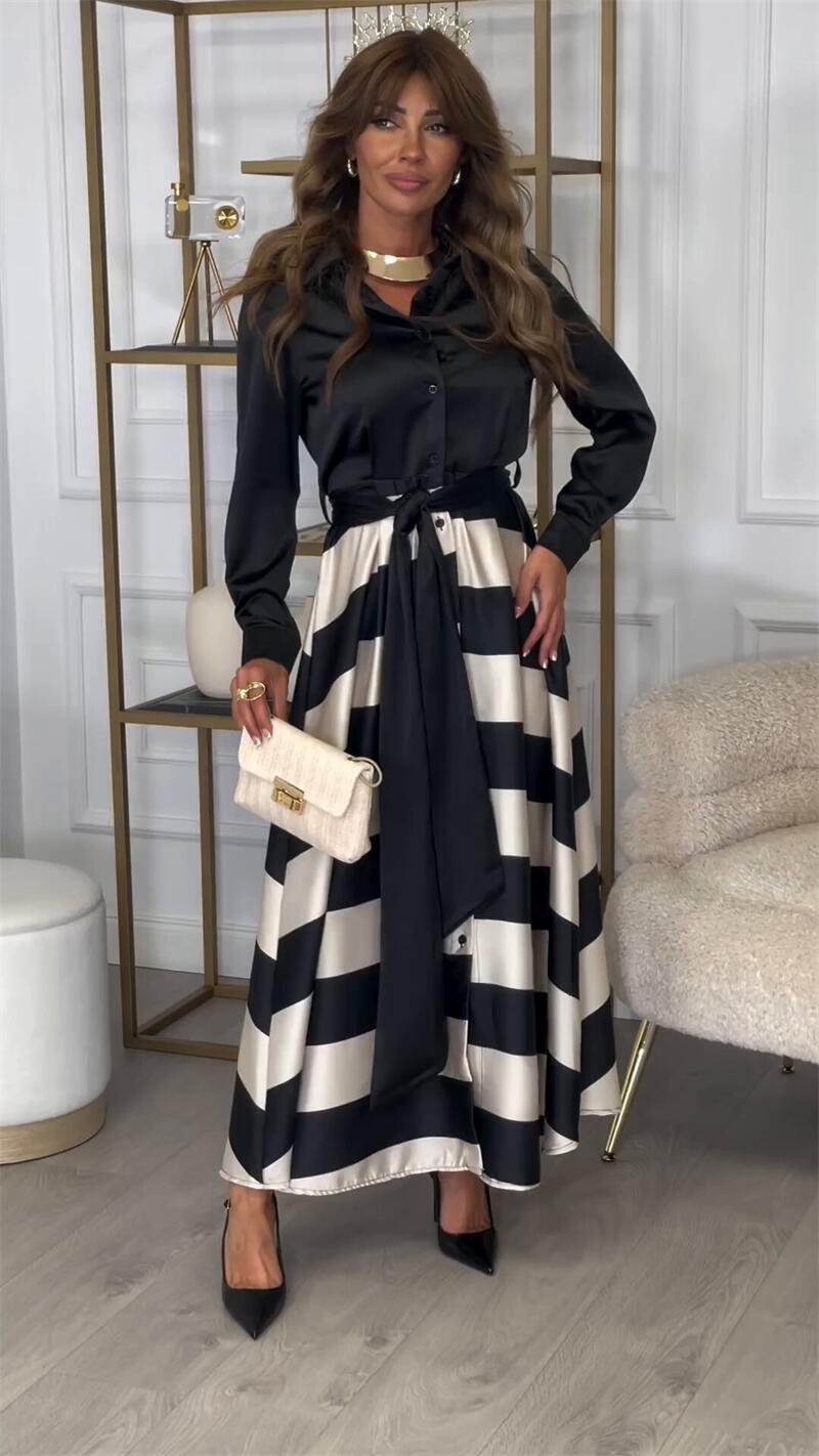 Wanda Cutino™ Elegantní dlouhé dámské šaty