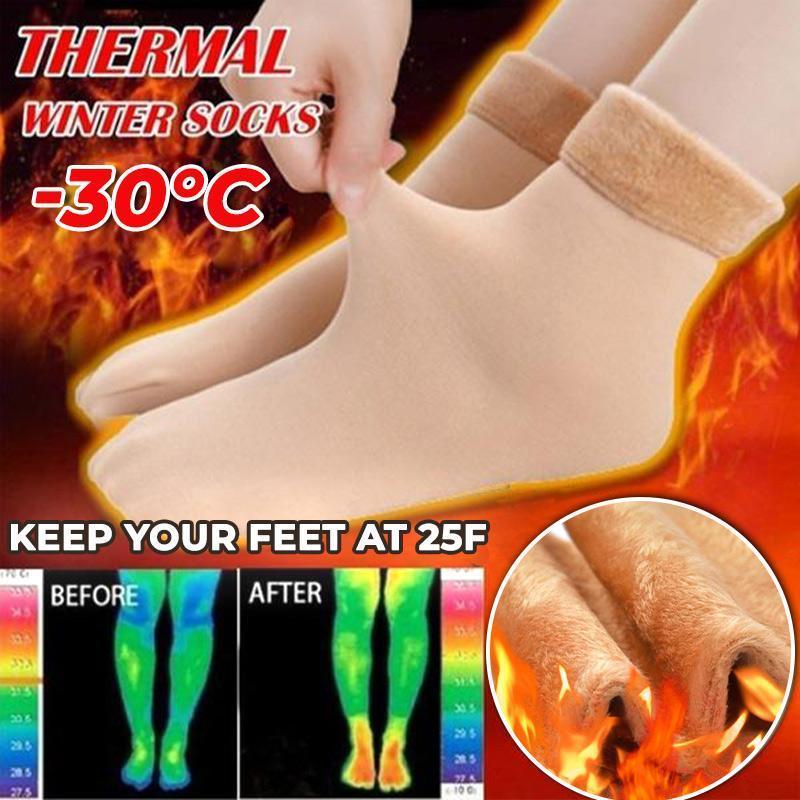 WarmSteps™ Zimní ponožky s hebkou plyšovou podšívkou
