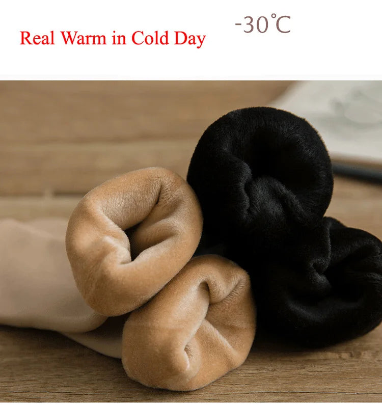 WarmSteps™ Zimní ponožky s hebkou plyšovou podšívkou
