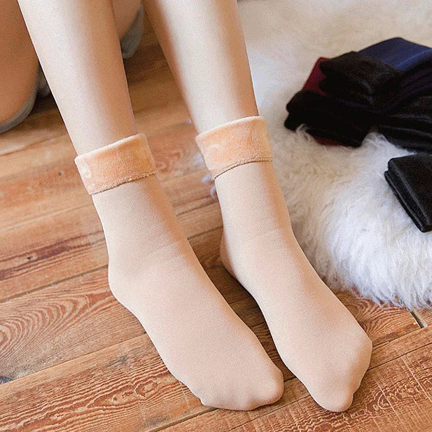 WarmSteps™ Zimní ponožky s hebkou plyšovou podšívkou