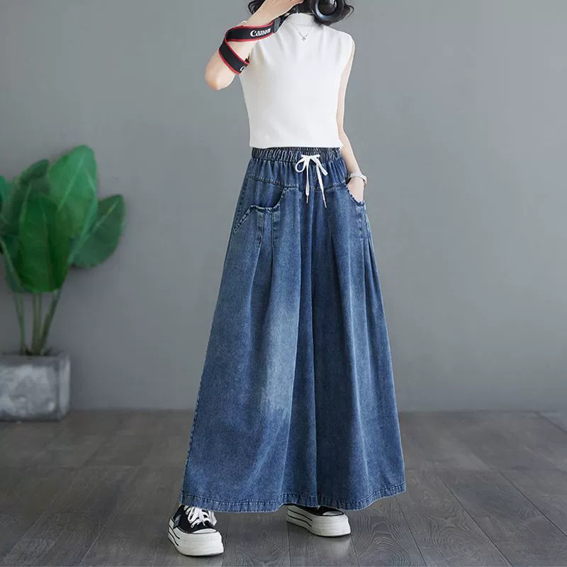 Zarina Zollo™ Vintage džíny s širokými nohavicemi